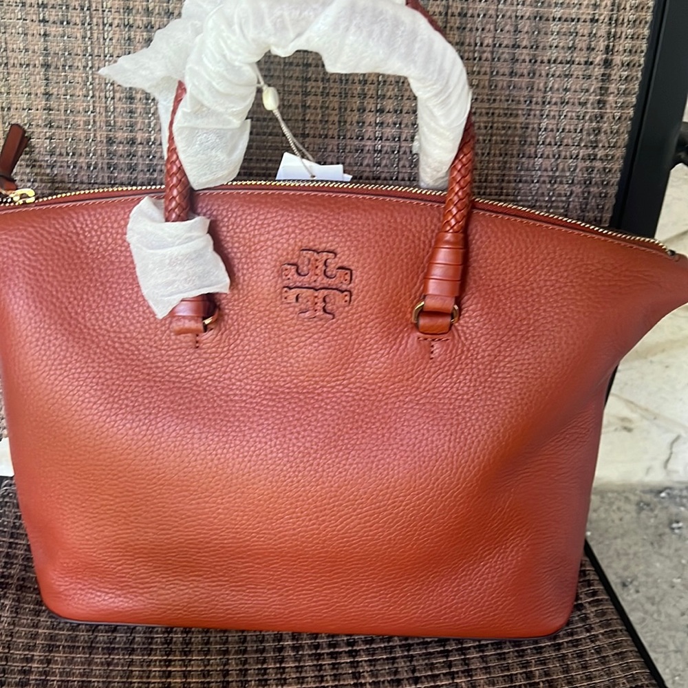 NWOT Tory Burch Red Satchel Bag